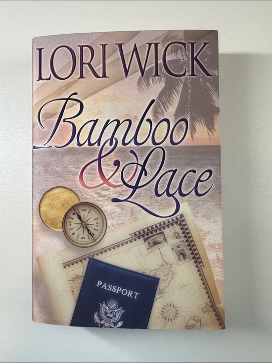 lori wick Other - Bamboo & Lace — Book in Purple and Cream